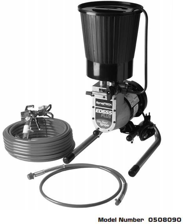 ED655 Plus Airless Pump